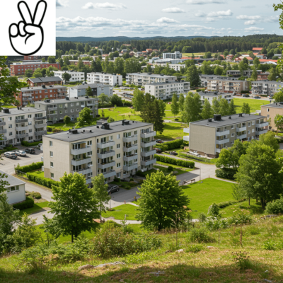 Ökad efterfrågan på hyreslägenheter i mindre svenska städer